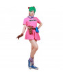 Dragon Ball Bulma Pink Dress Cosplay Costume