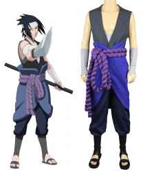 Naruto shippuden unchiha sasuke cosplay costume