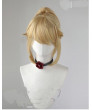 Super Mario Bowsette Kasou blonde cosplay wig