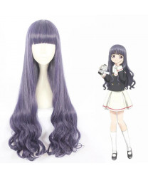 Card Captor Sakura Tomoyo Purple Mixed Cosplay Wig