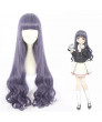 Card Captor Sakura Tomoyo Purple Mixed Cosplay Wig