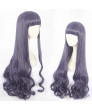 Card Captor Sakura Tomoyo Purple Mixed Cosplay Wig