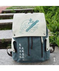 Midoriya Izuku Attack on Titan Demon Slayer Canvas School Student Bag