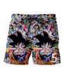 Summer Explosion Of Dragon Ball 3D Printed Shorts