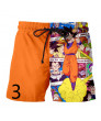 Summer Explosion Of Dragon Ball 3D Printed Shorts