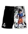 Summer Explosion Of Dragon Ball 3D Printed Shorts