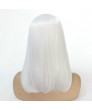 Grey Short Bob Synthetic Hair Lace Front Wig
