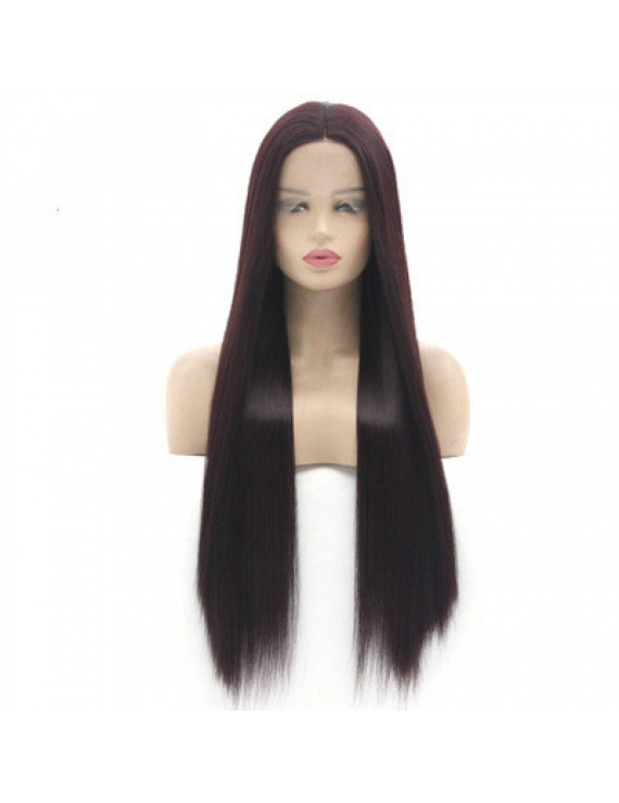 Shoulder Length wigs for Women Lace Front Synthetic Hair Wig