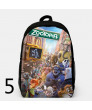 Zootopia Backpacks Canvas School Student Bag