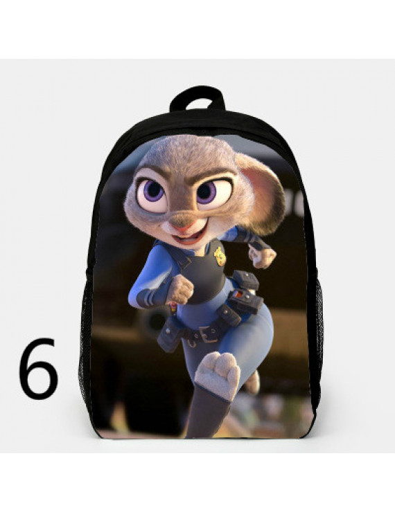 Zootopia Backpacks Canvas School Student Bag ( free shipping ) 49.99