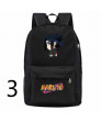 Naruto night light backpack Naruto Sasuke cartoon couple schoolbag