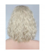 Shoulder Length Wavy Ombre Blonde Synthetic Lace Front Wig 14 Inch