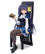 Absolute Duo Tomoe Tachibana Blue Cosplay Wig 100 cm