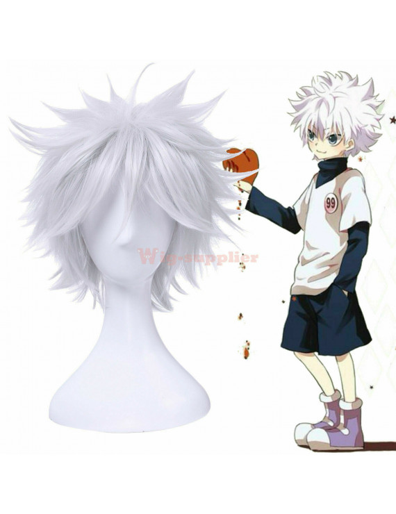 Hunter X Hunter Killua Zoldyck Styled Cosplay Wig