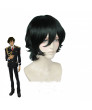 ACCA 13 Territory Inspection Dept Lilium Black Cosplay Wig 35 cm