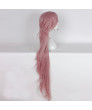 Sinoalice Cinderella Long Pink Anime Cosplay Wig 120 cm