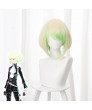 Promare Lio Fotia Cream Green Gradient Short Bob Cosplay Wig