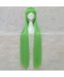 Code Geass cc Green Long Roleplay Cosplay Wig 100 cm