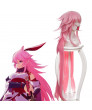 MmiHoYo Yae Sakura Pink Long Cosplay Wig 100 cm