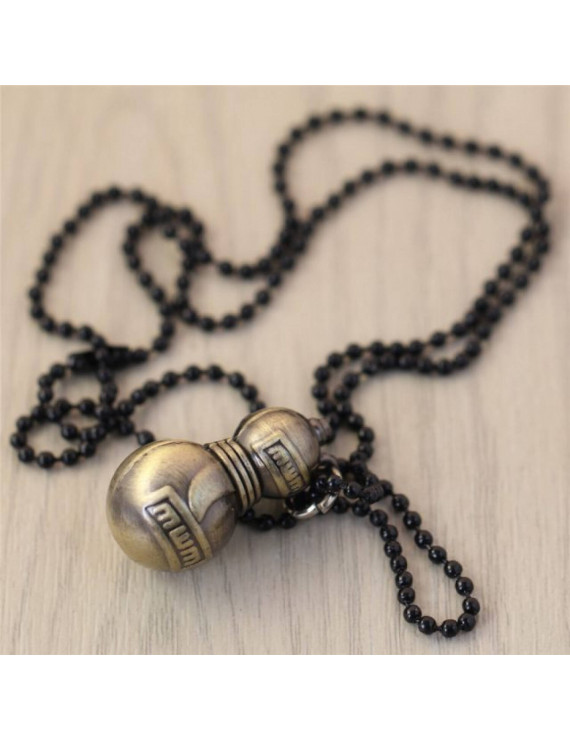 Naruto Gaara Sand Gourd Alloy Necklace