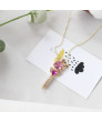 Sailor Moon Jewel Wing Scepter Alloy Necklace