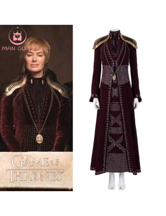 Game of Thrones Season 8 Cersei Cosplay Costume