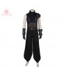 Final Fantasy 7 Cloud Strife Black Suits Cosplay Costume