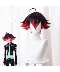 Promare Gueira Purple Red Cosplay Wig