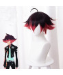 Promare Gueira Purple Red Cosplay Wig