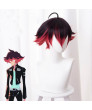 Promare Gueira Purple Red Cosplay Wig