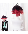 Promare Gueira Purple Red Cosplay Wig