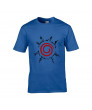 Naruto Uchiha Sasuke Sharingan Logo Cotton Short-Sleeved T-shirt