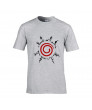 Naruto Uchiha Sasuke Sharingan Logo Cotton Short-Sleeved T-shirt