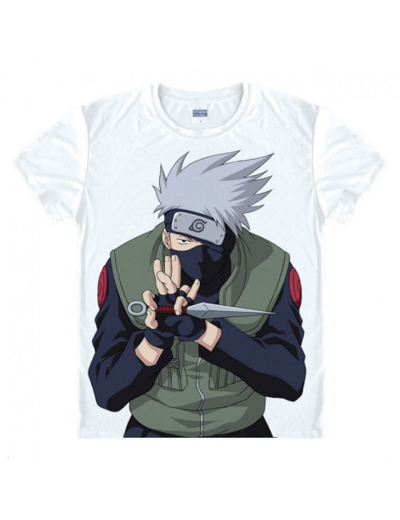 Naruto Kakashi Hatake 3D Print T-Shirt For Men