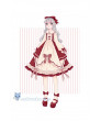 Pretty Cure Snow White Red JSK Daily Sweet Lolita Dress