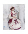 Pretty Cure Snow White Red JSK Daily Sweet Lolita Dress