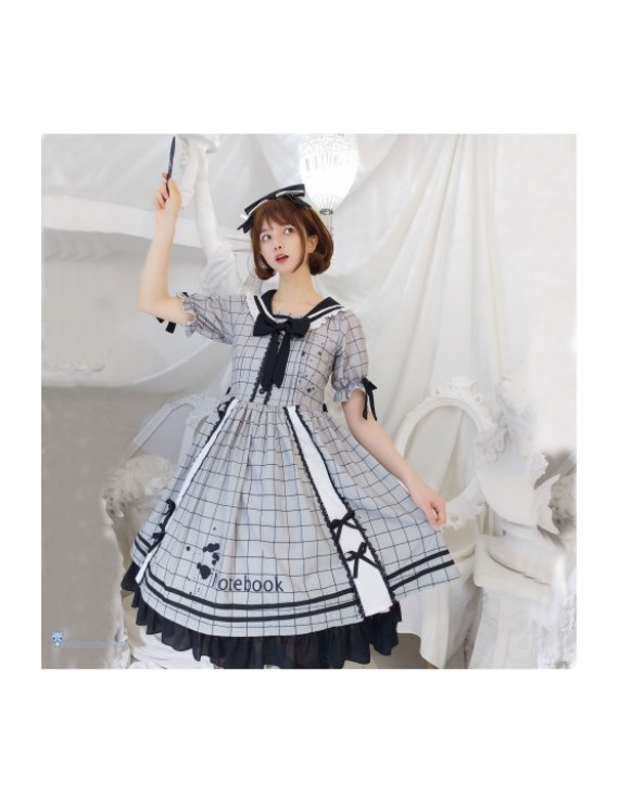 Summer Lolita dress uniform female college style dress