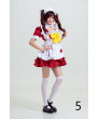 Black White Short sleeve Sweet Costume Maid Dress