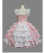 Gothic Lolita Dress Chiffon Lace Bow Princess Dress