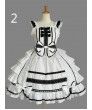 Gothic Lolita Dress Chiffon Lace Bow Princess Dress