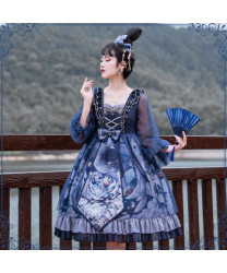 Unicorn OP camisole dress Lolita dress princess dress