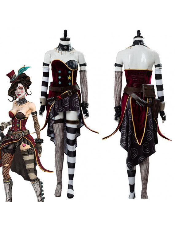 Borderlands mad moxxi cosplay costume Uniform Dress