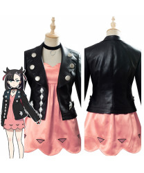 2020 Pokemon Sword Shield Marnie Cosplay Costume Dress 