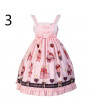 2020 strawberry dessert lolita girl Japanese soft sister printed dress