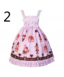 2020 strawberry dessert lolita girl Japanese soft sister printed dress