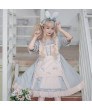 op sweet cream dress cute bow Lolita Dress