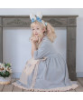 op sweet cream dress cute bow Lolita Dress