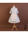 op sweet cream dress cute bow Lolita Dress