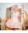 op sweet cream dress cute bow Lolita Dress