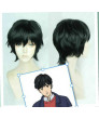 Banana Fish Eiji Okumura Short Black Cosplay Wig